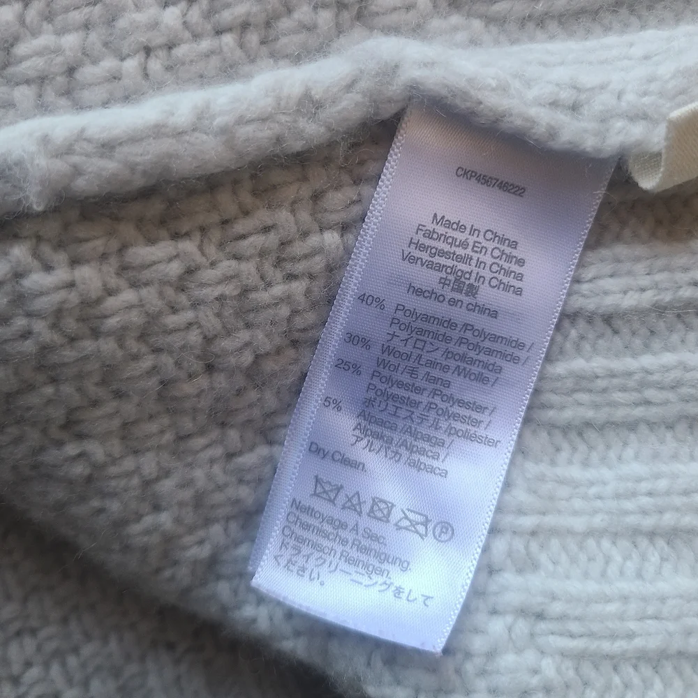 Madewell Whitley Open Cardigan Sweater Women's Size S